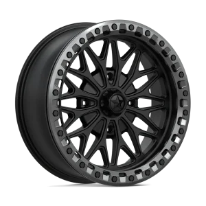 MSA Offroad Wheels – MA53 BOLO UTV BEADLOCK – Black – 18″x7″ 10mm – All weather Wheels – MA053MA18704810